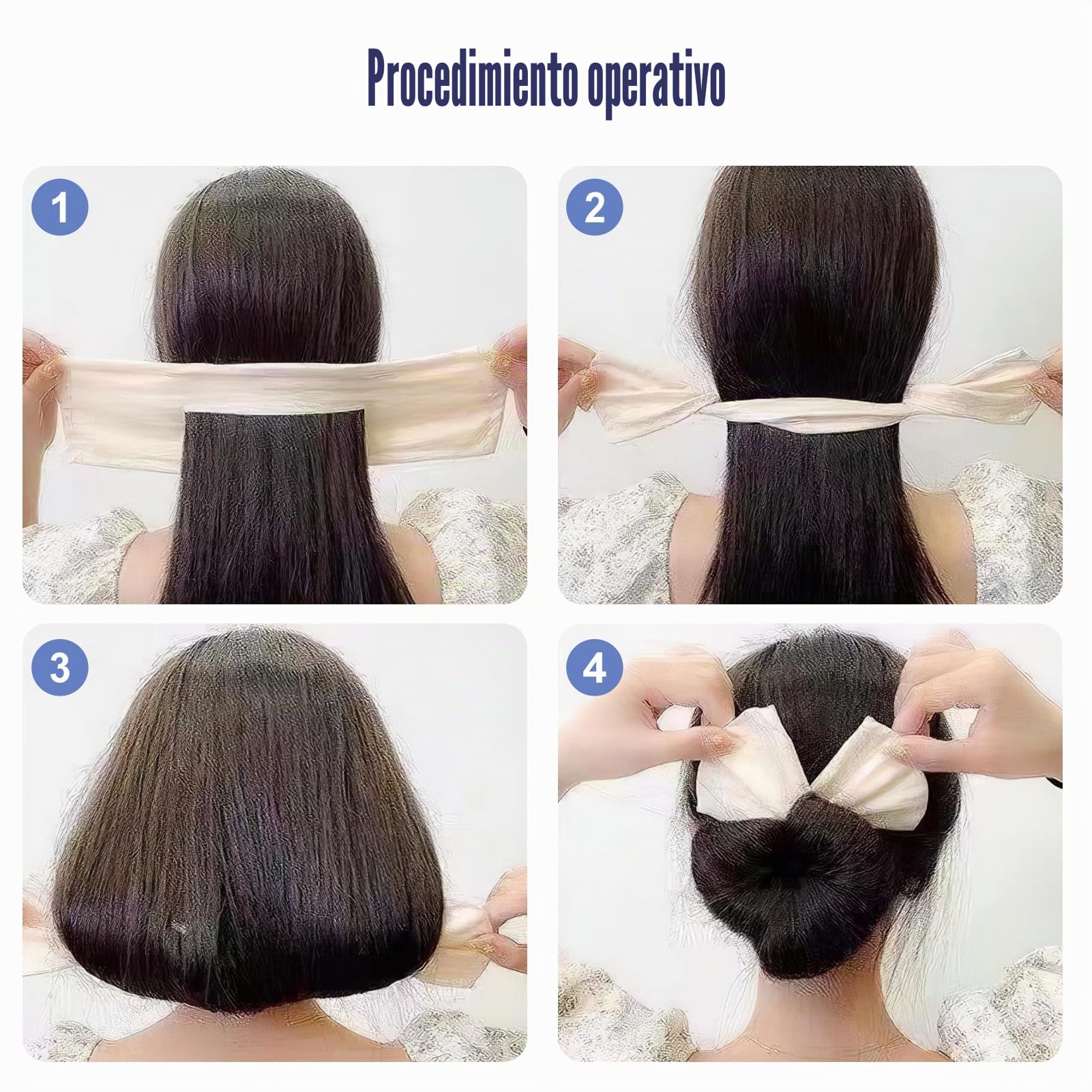 Clips de donuts franceses para el pelo, accesorios de peinado para mujer y niña