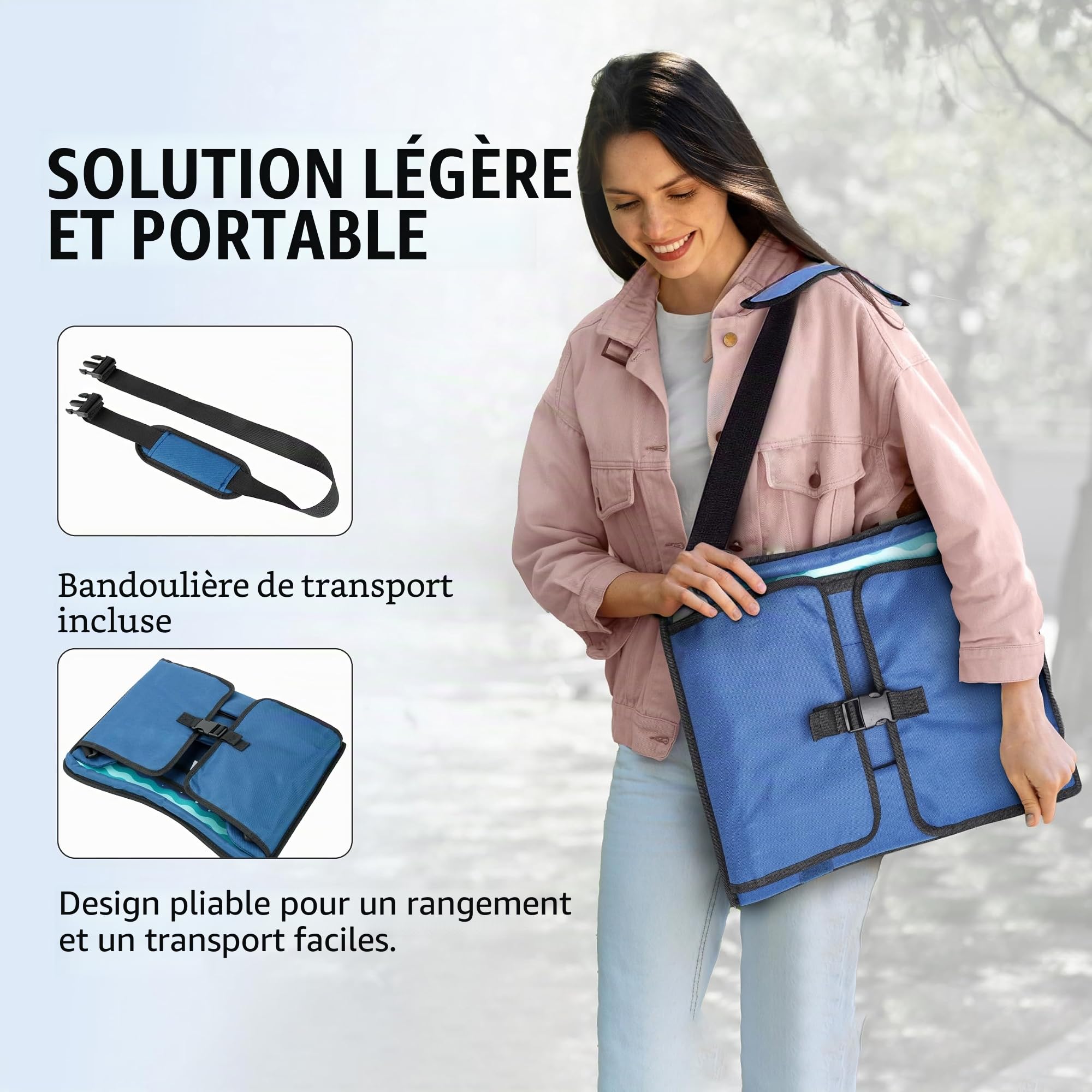 DMoose Siège auto pour table et tout-petits, plateau de voyage pour siège auto, plateau pour avion, accessoires essentiels de bureau de voyage, plateau de table pour enfants Road Trip Activities