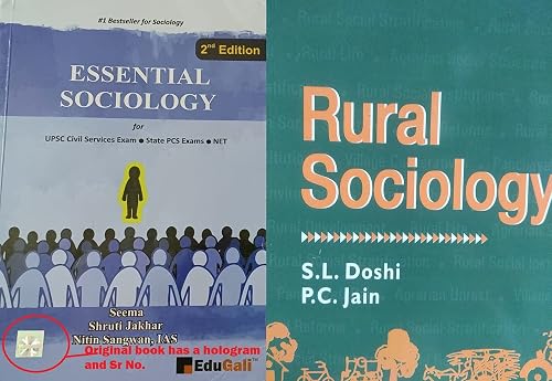 Essential Sociology and Rural Sociology (2 Book Combo)