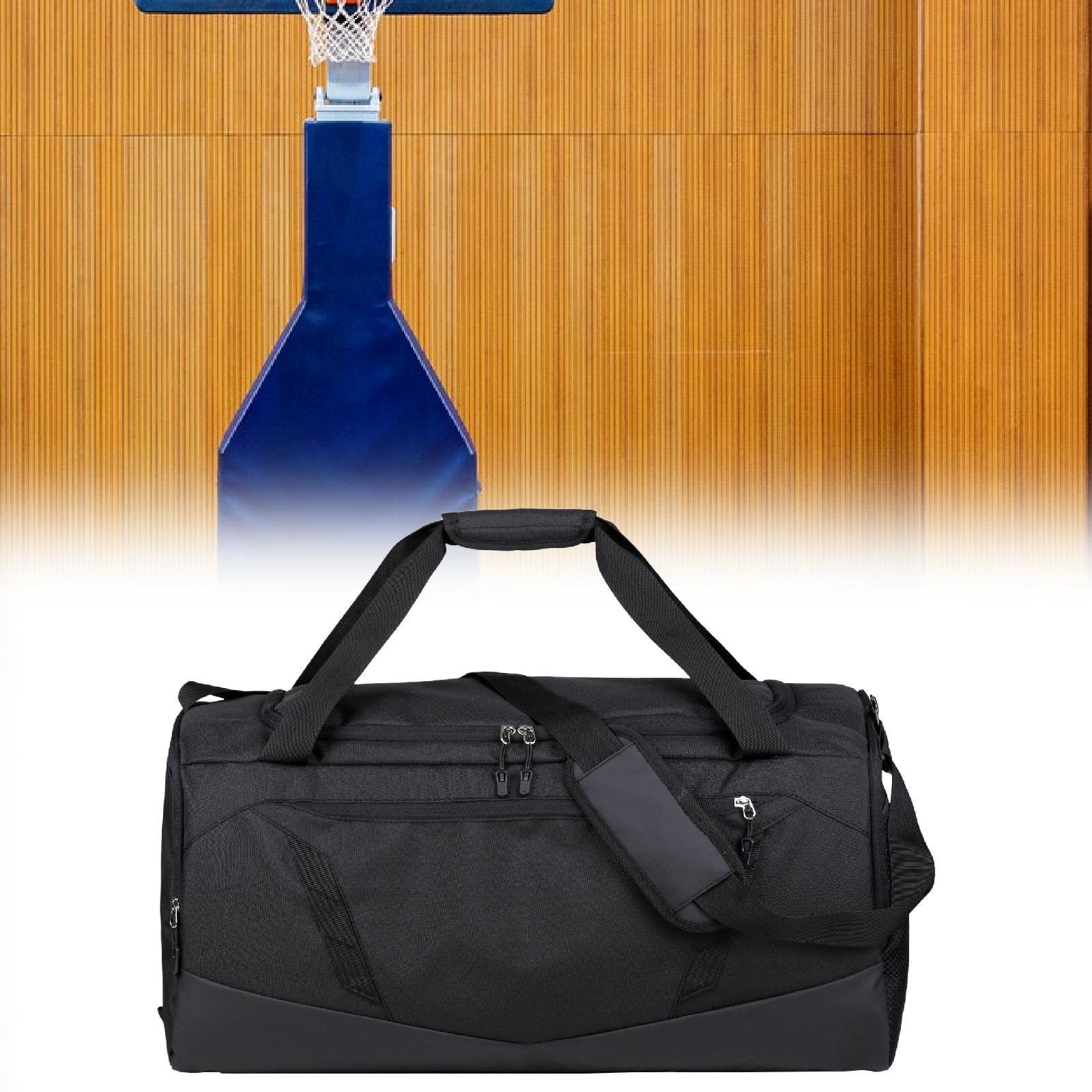 Borsa Da Viaggio Con Pochiera Per Umidità E Compartmento,Nero