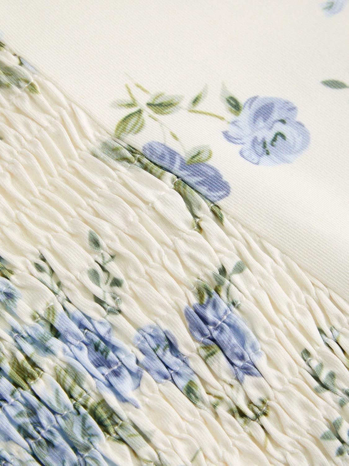 CIDER Womens Two Piece Outfits Floral Tie Front Tank Tops and A Line Skirts Summer Casual Going Out Outfits - Image 6