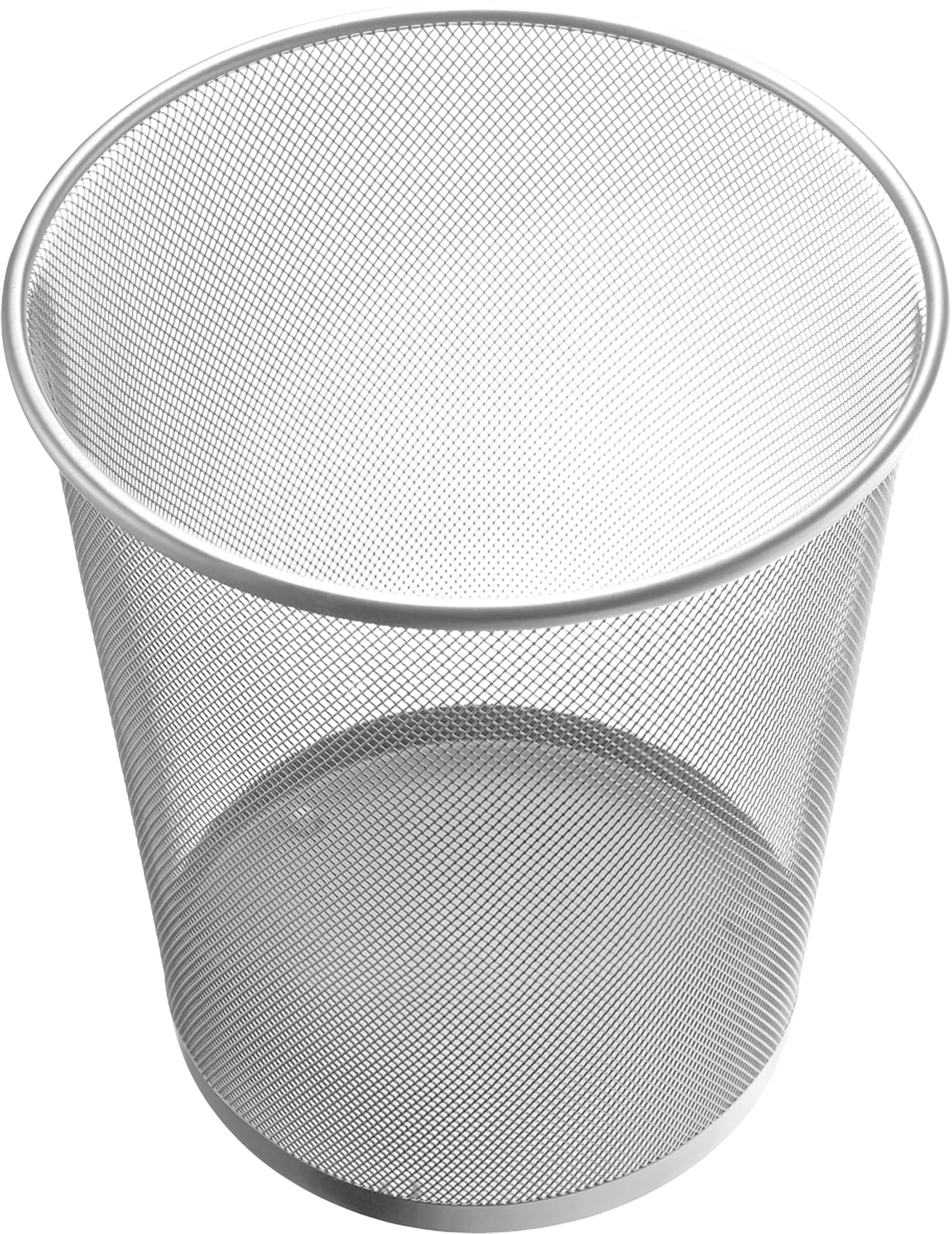 helit H2518500-12 - Papelera „the circle network“ 15 L, plateada