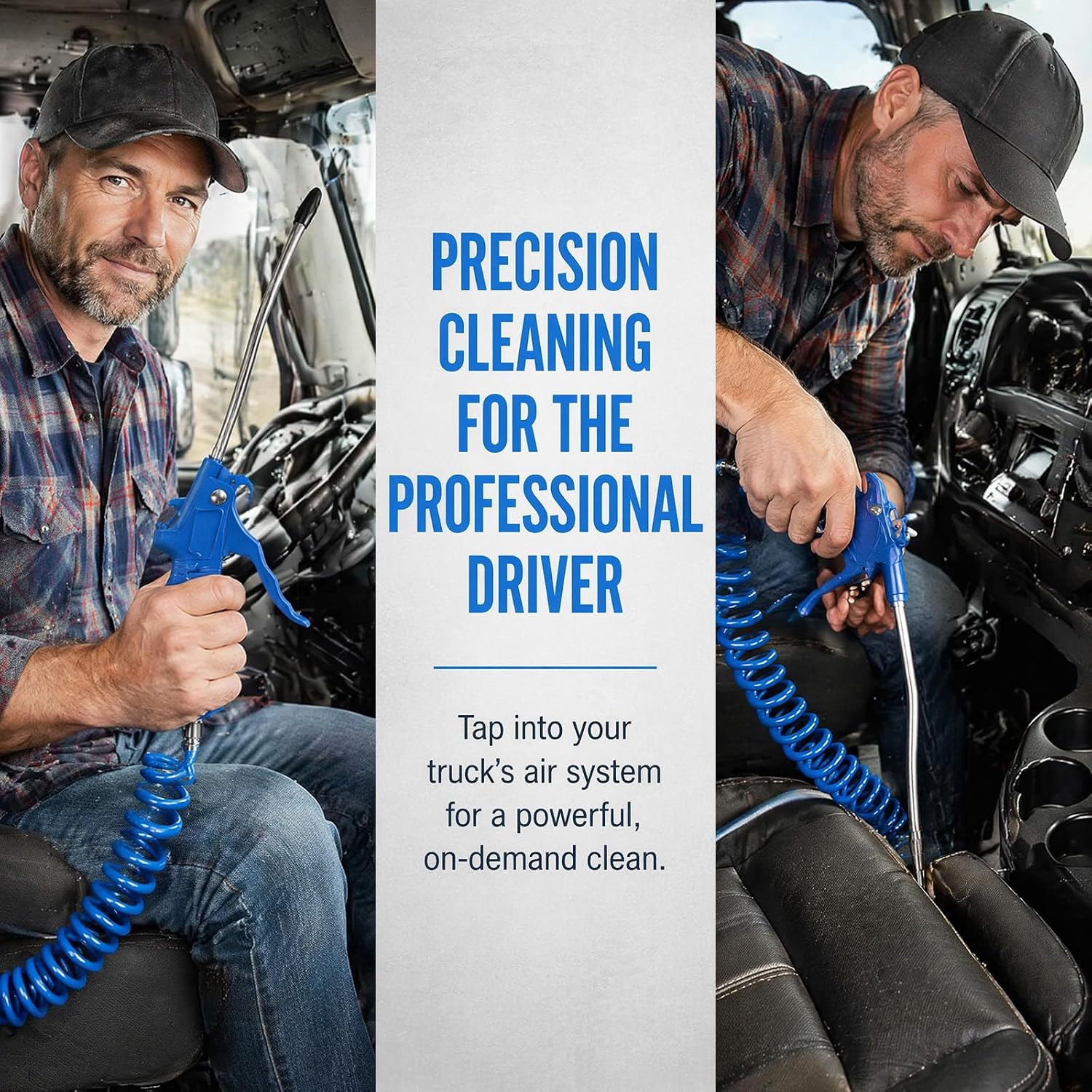 Truck Air Duster Gun, Air Seat Blow Gun (Blue) image 3