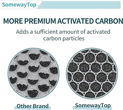 Miniatura 4 de 2 juegos Kit de repuesto de filtros HJ-H23 compatible con filtro Hejiko Air P urifeir de repuesto HJ-H23, limpiador de aire para el hogar incluye 2