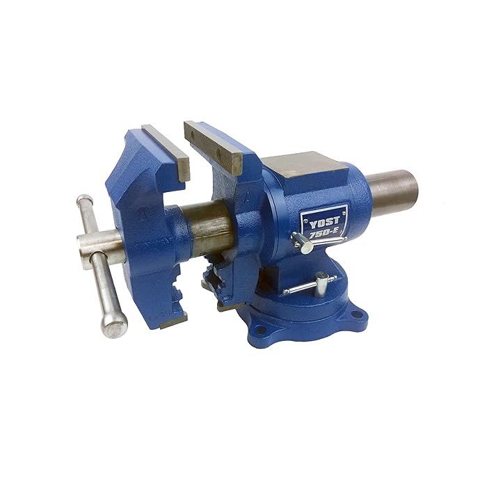 Buy Yost Vises 5" HeavyDuty Bench Vise, Double Swivel Rotating Vise