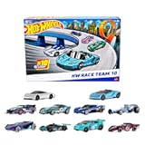 Toy Cars&comma; 10-Pack of Race Cars&comma; Includes 1&colon;64 Scale Corvette&comma; Lamborghini&comma; McLaren Originals