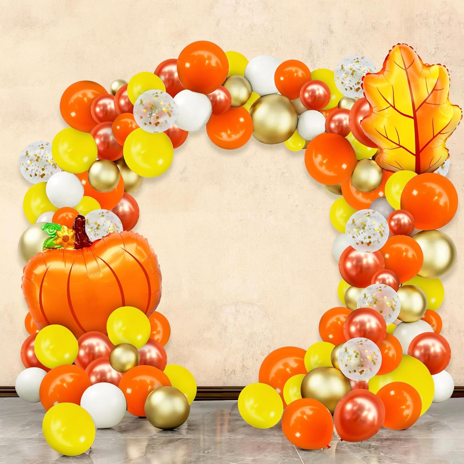 Amazon.com: KatchOn, Thanksgiving Balloon Arch Kit - Pack of 105 | Thanksgiving Balloon Garland ...