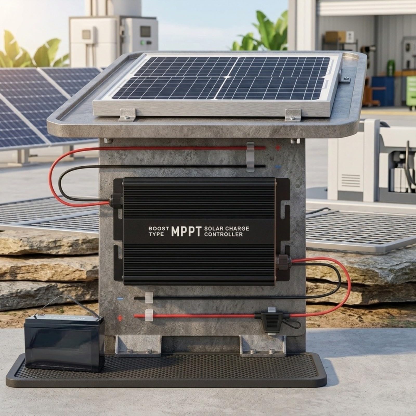 MPPT per regolatore di carica solare 300W-600W per litio IP65 alluminio MPPT