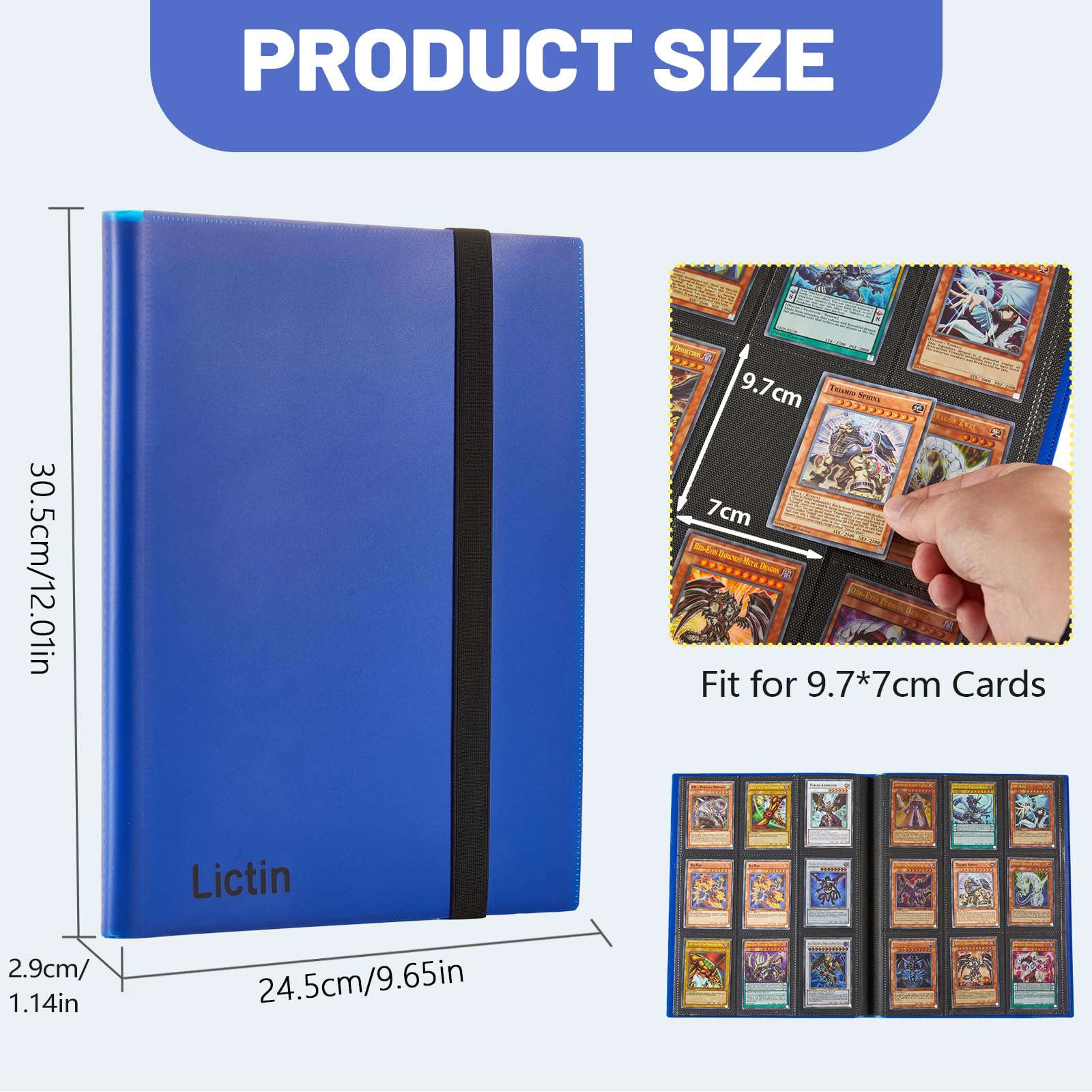 Pokemon Verzamelalbum formaat A4 verzamelkaartenspel album voor 252 kaarten Pokemon Verzamelalbum formaat A4 verzamelkaartenspel album voor 252 kaarten