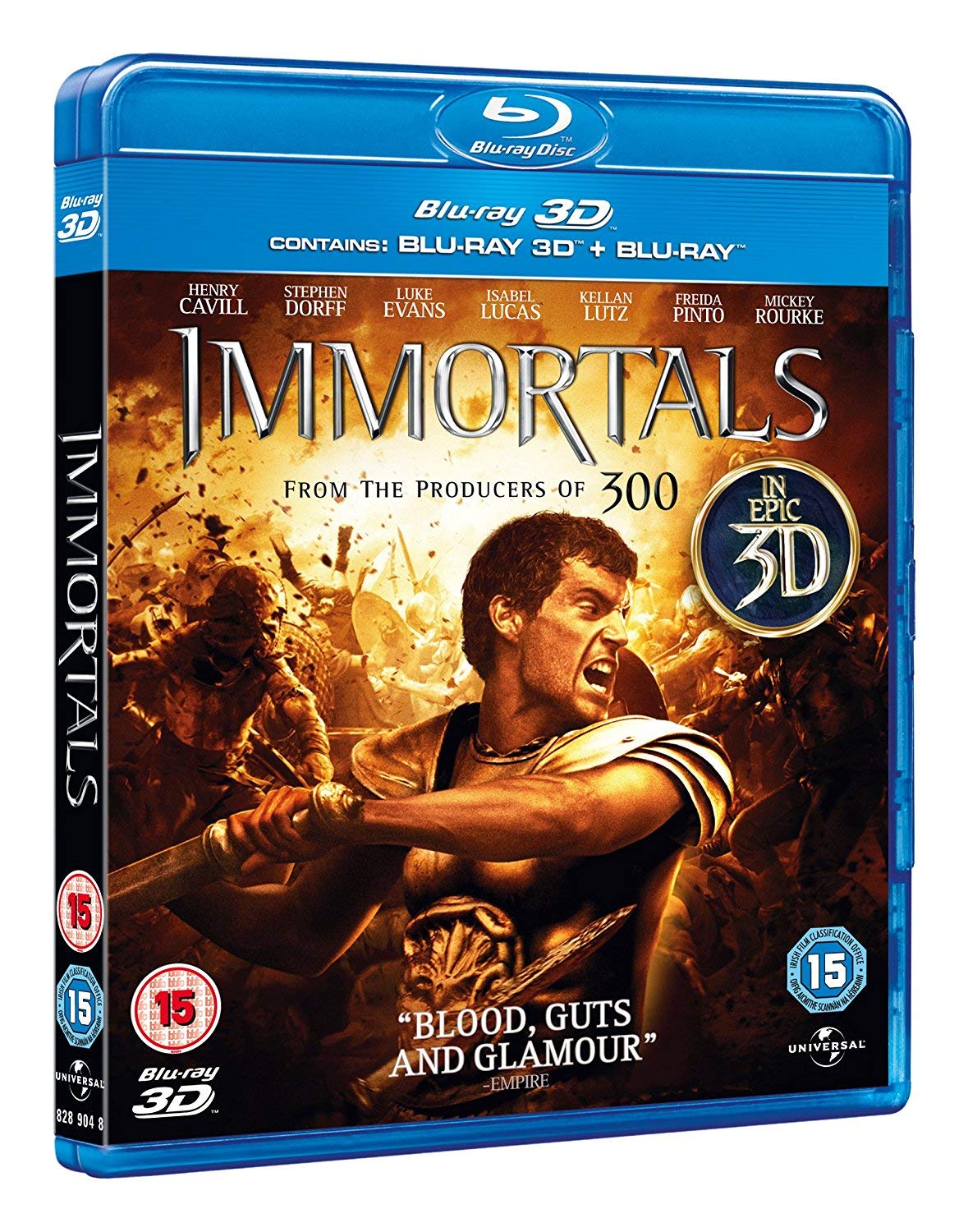 Immortals (Blu-ray 3D + Blu-ray) [2011]