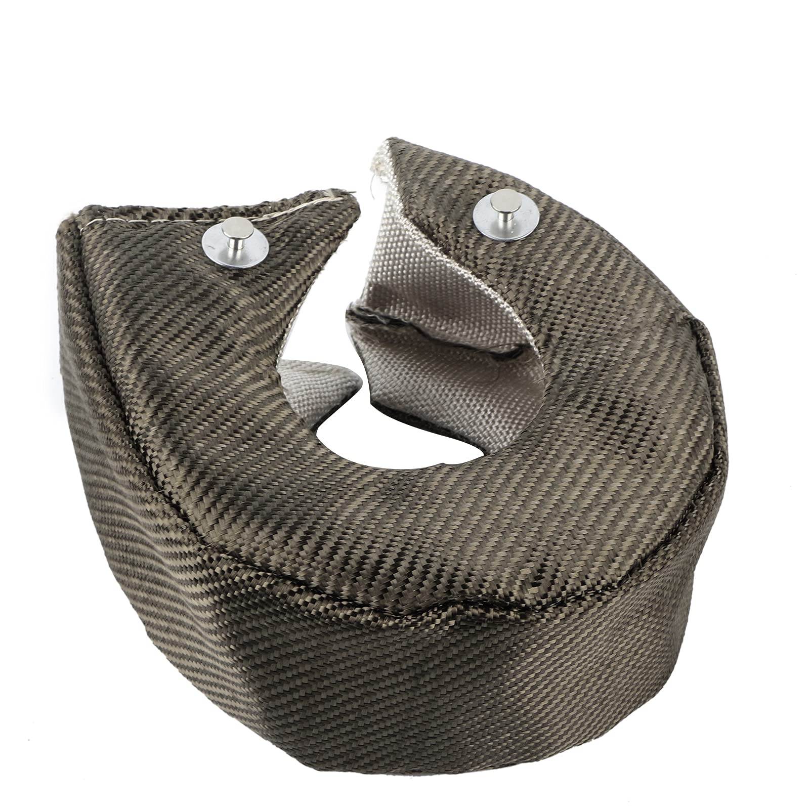 Turbo Heat Shield, Single Titanium Turbo Heat Shield Manta Barrera Turbo Charger Cover T3 / GT35 / GT37 / GT40 / GT42