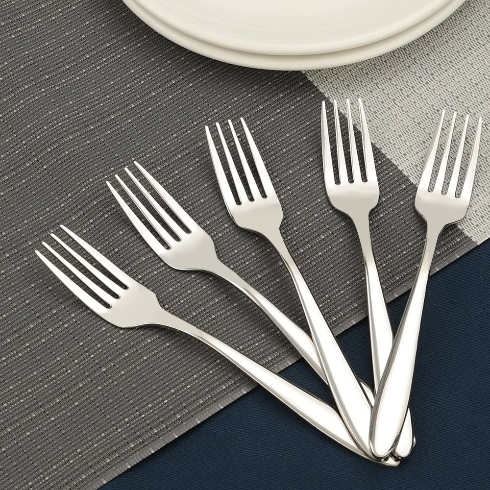 Ramddy Stainless Steel Salad Forks - 12 Pack -6