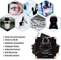 Svpro Global Shutter USB Kamera Modul - 90fps Nagysebességű Webkamera 2MP AR0234 Torzításmentes M12 Lencsével, 1920x1200 Felbontás Számítógé 7