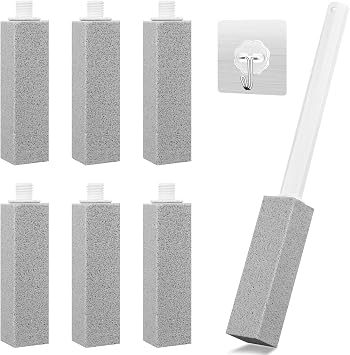 6Pcs Toilet Cleaning Pumice, Cleaning Pumice with Handle