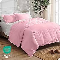 Vista 194 de Bare Home Funda de edredón extra larga – Premium 1800 súper suave – Funda de edredón ligera y fresca – Ropa de cama suave y transpirable