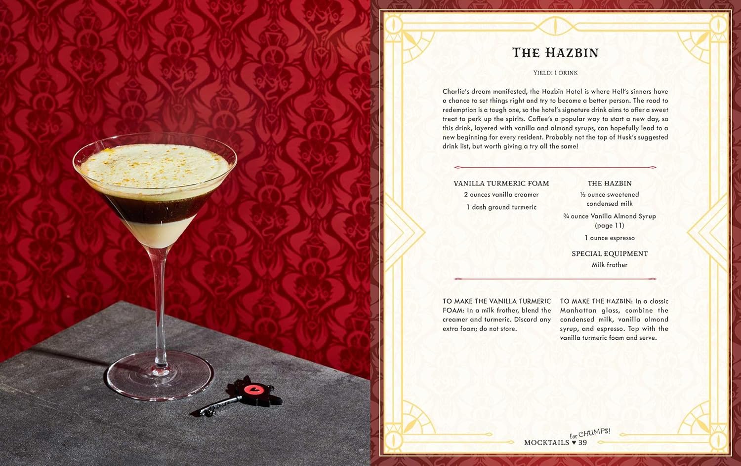 The Hazbin Hotel Bar Book: Drinks and Snacks for Wayward Sinners      Hardcover – June 30, 2026