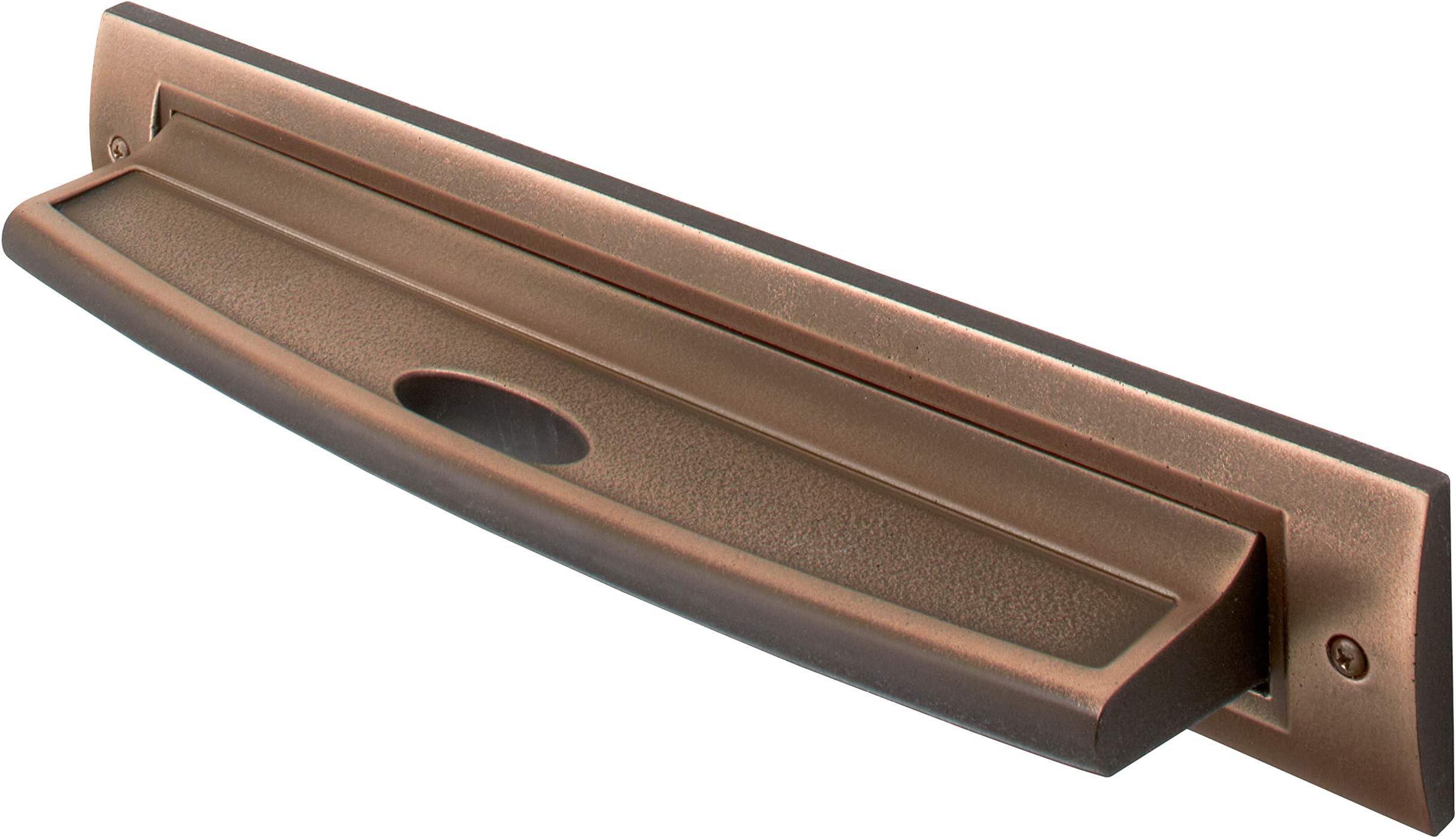 Questech Wall Mounted Shelf for Tablets and Smartphones for Damage Free Use, Classic Bronze