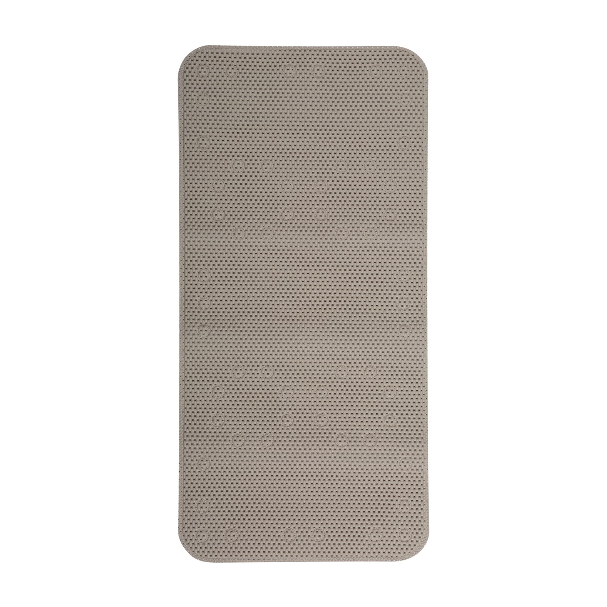 Duck Brand Softex Bath Mat, 17 in. x 36 in., Taupe (442097), Beige, 43 x 4 cm (Rectangular) - Image 3