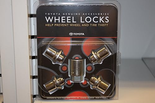 Miniatura 7 de Candado de llave Toyota, cromado, acero, 00276-00900