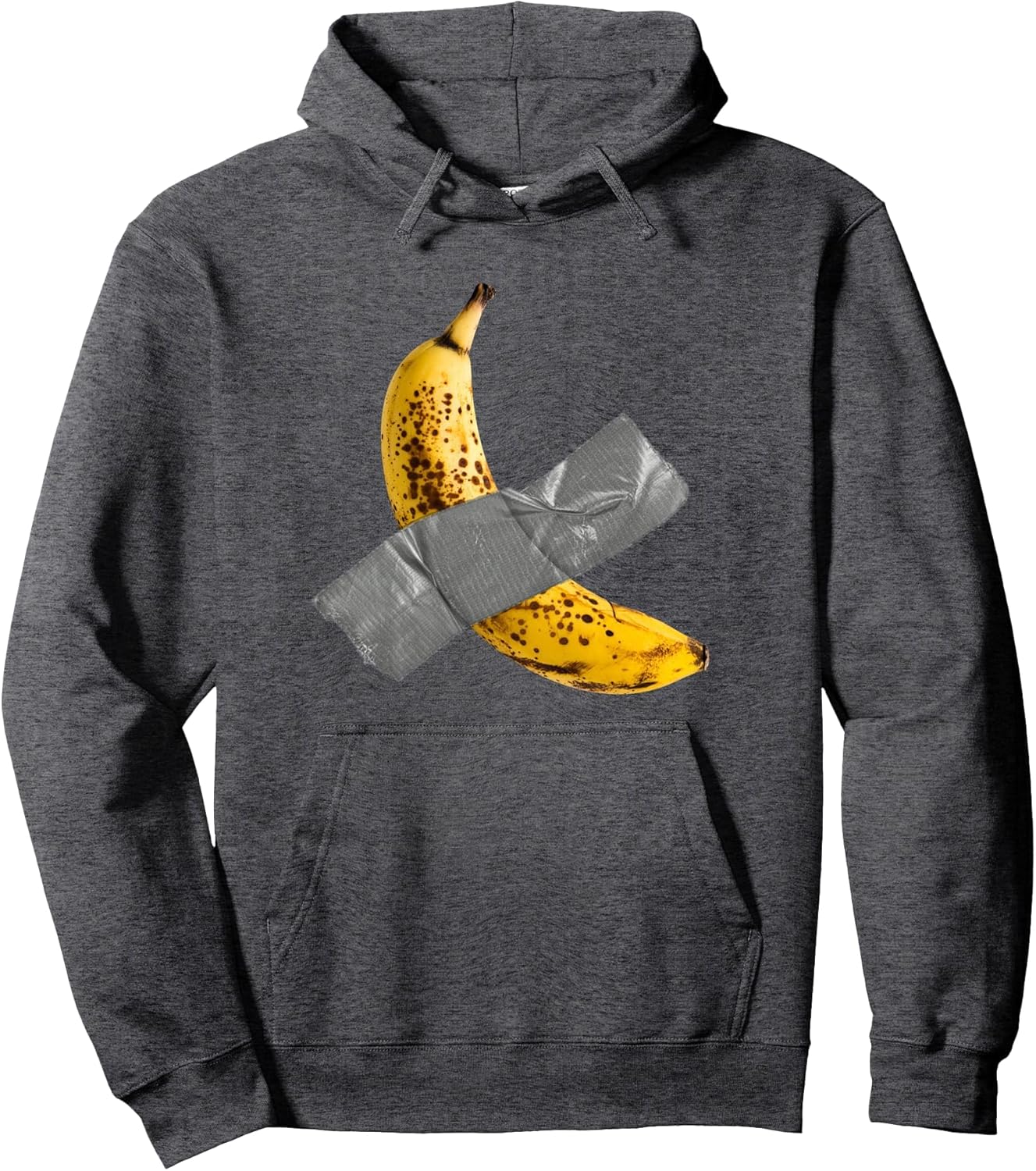 Duct-Tape Banana Hungry Artist $120,000 Duck-Tape Banana Art Pullover Hoodie