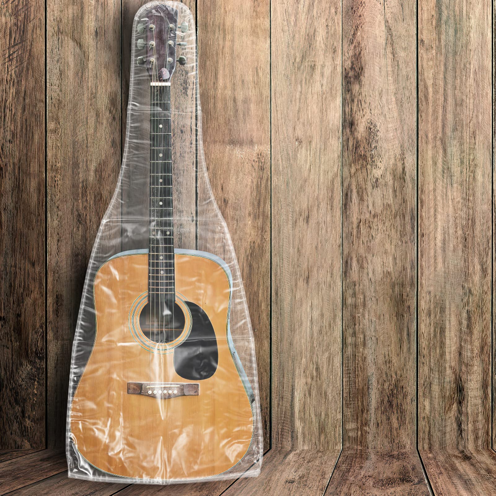 Toyvian Osłona na gitarę, akcesoria gitarowe, akcesoria do gitary, przezroczysta ochrona stołu, akcesoria do gitary akustycznej, akcesoria basowe, osłony gitarowe, zasilanie gitarowe, matowe PCW,