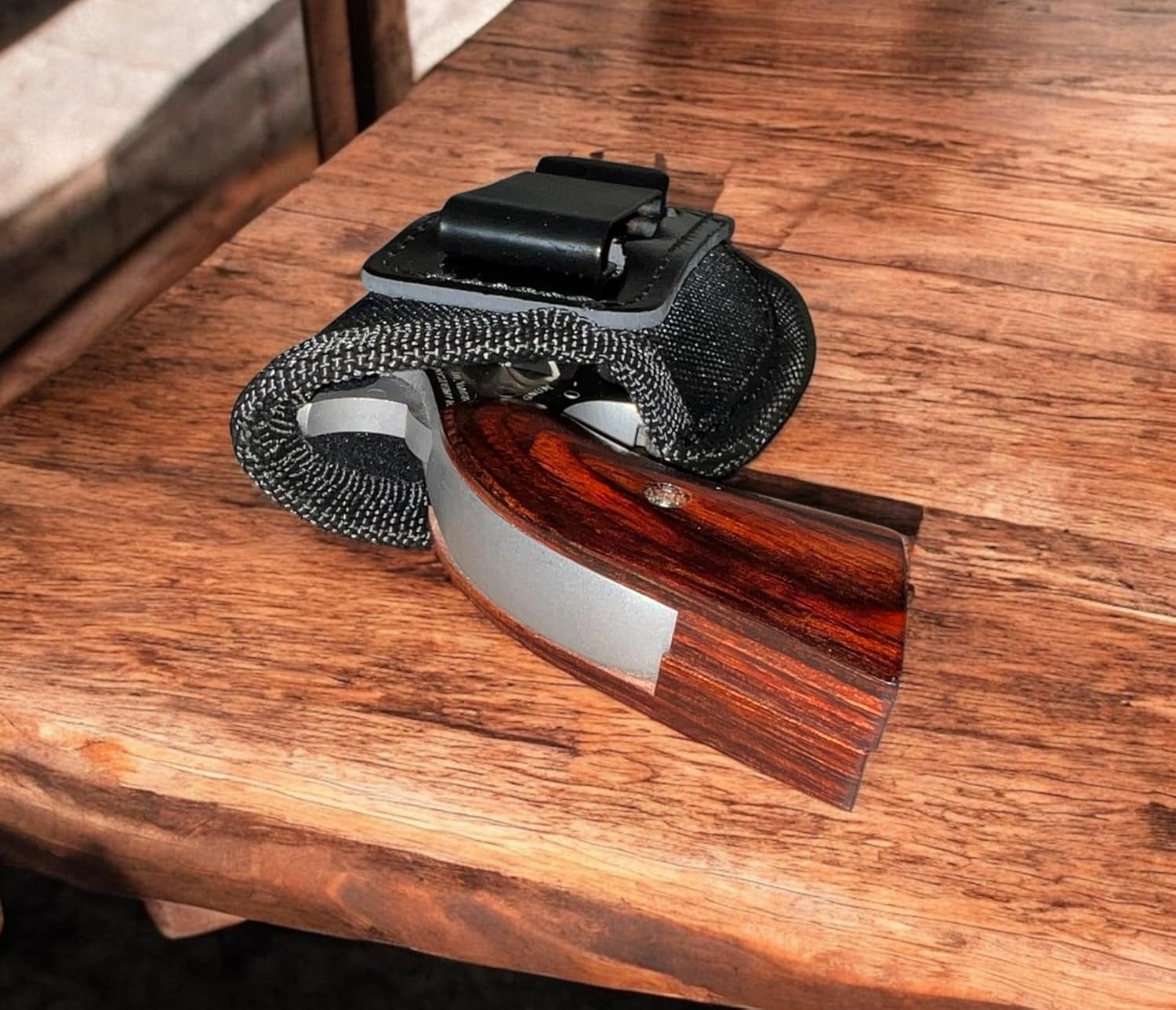 Hand Inside Pants Concealment Holster for North American ARMS NAA Mini Revolver 22 Companion, Sidewinder, Ranger II, 1.5" 1.6" Barrel