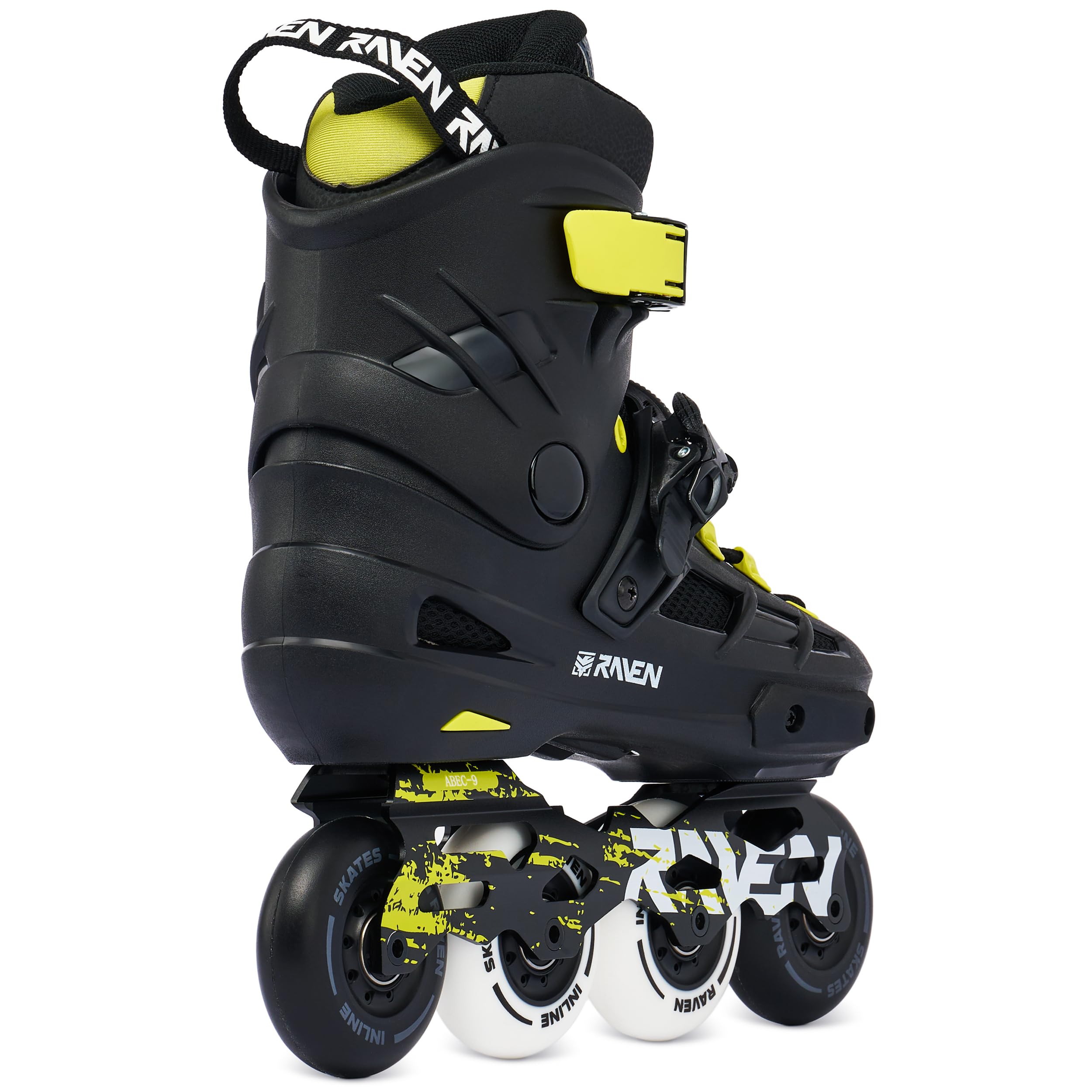 RAVEN Inlineskates Inliner Vestor Black/Lime