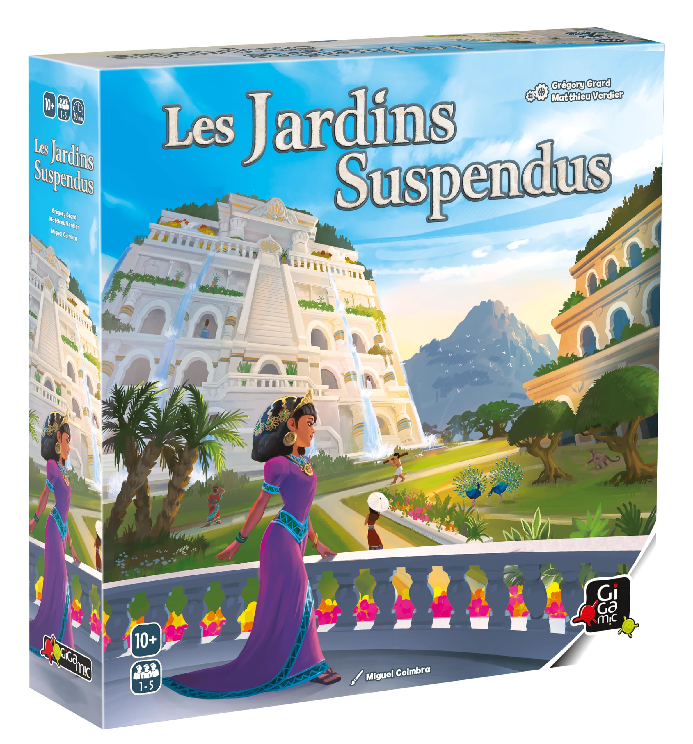 Gigamic, Hanging Gardens, A Family Strategy Game with Multiple Points Score Ways, A Game for the Whole Family