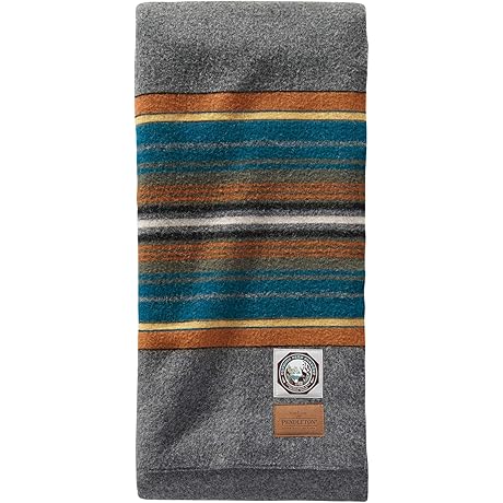 Pendleton Outlet: Cozy Up with the Olympic Grey National Park Blanket, Full