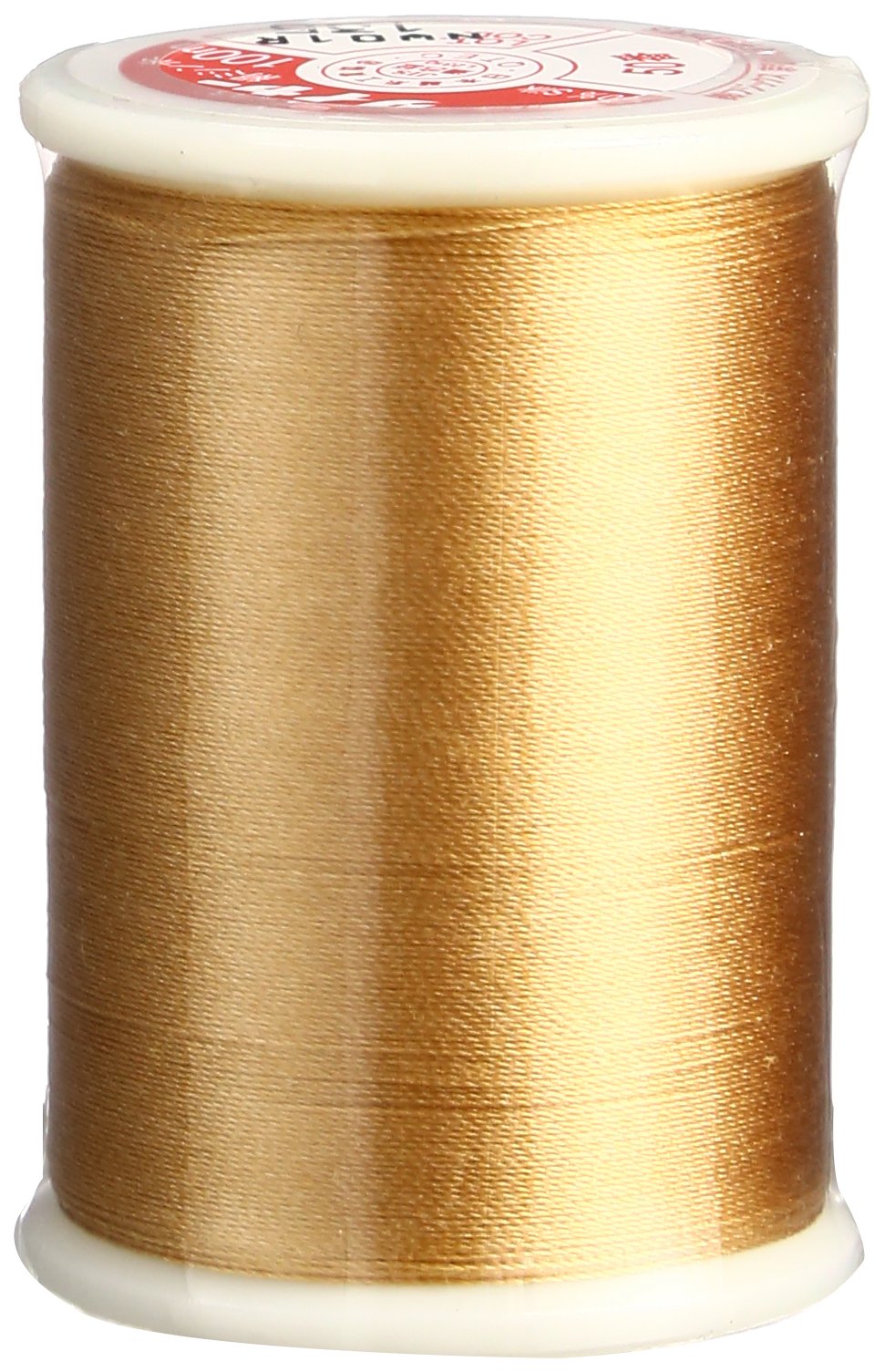 Superior Threads Tire Silk #50 3-Ply 50-Weight High Sheen Silk Embroidery Quilting Sewing Thread - 109 Yard Spool (#135 Golden Beige)