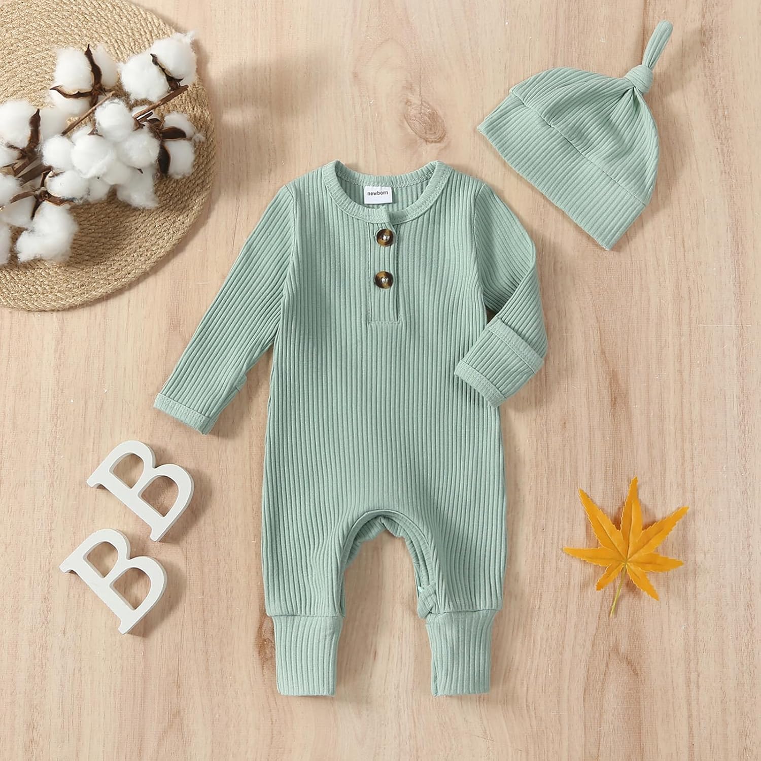 Twopumpkin Newborn Baby Boy Knit Jumpsuit Sweater Romper Newborn Coming Home Outfit Infant Clothes Little Brother Outfits - Image 2