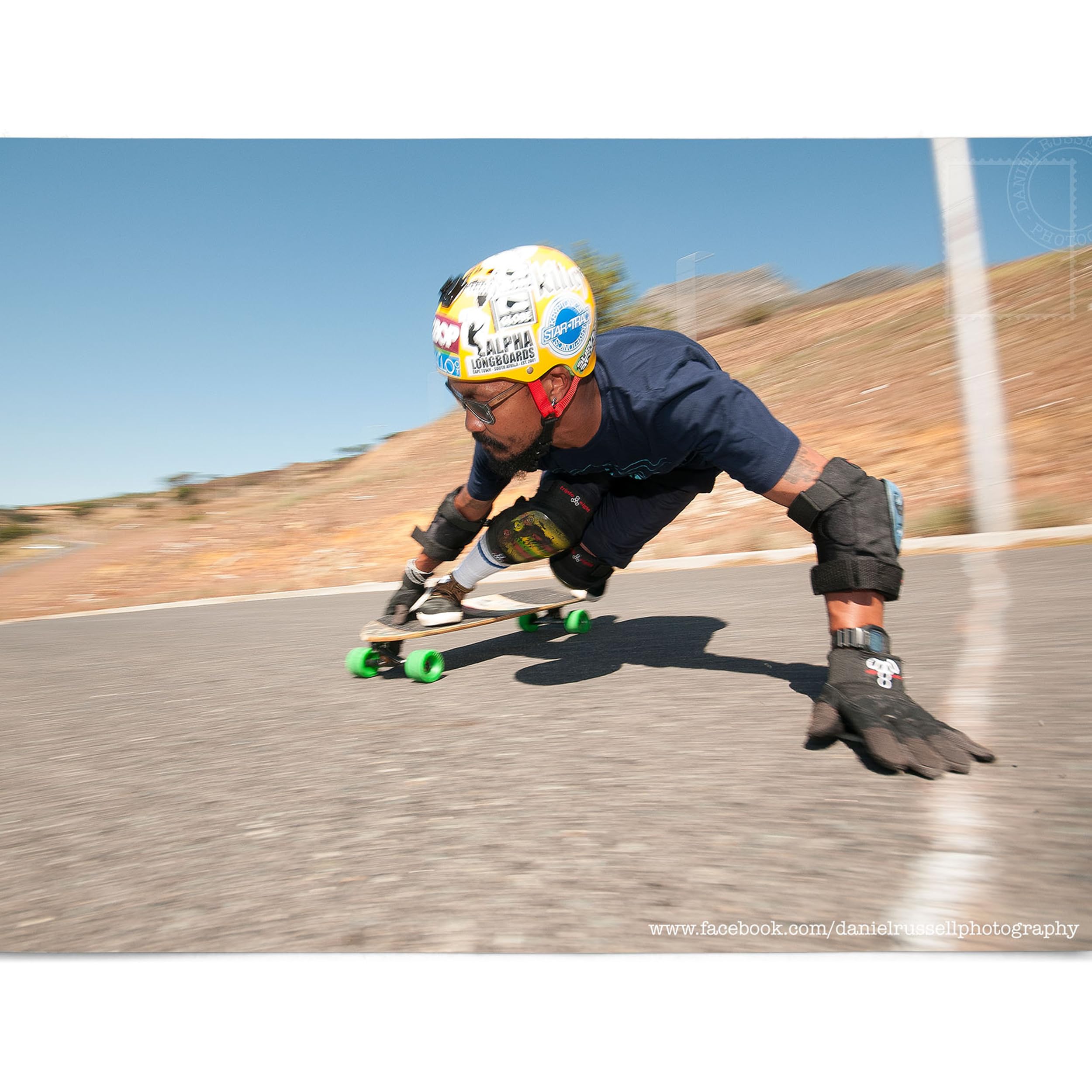 Equipo de Protección Triple 8 Guantes Downhill