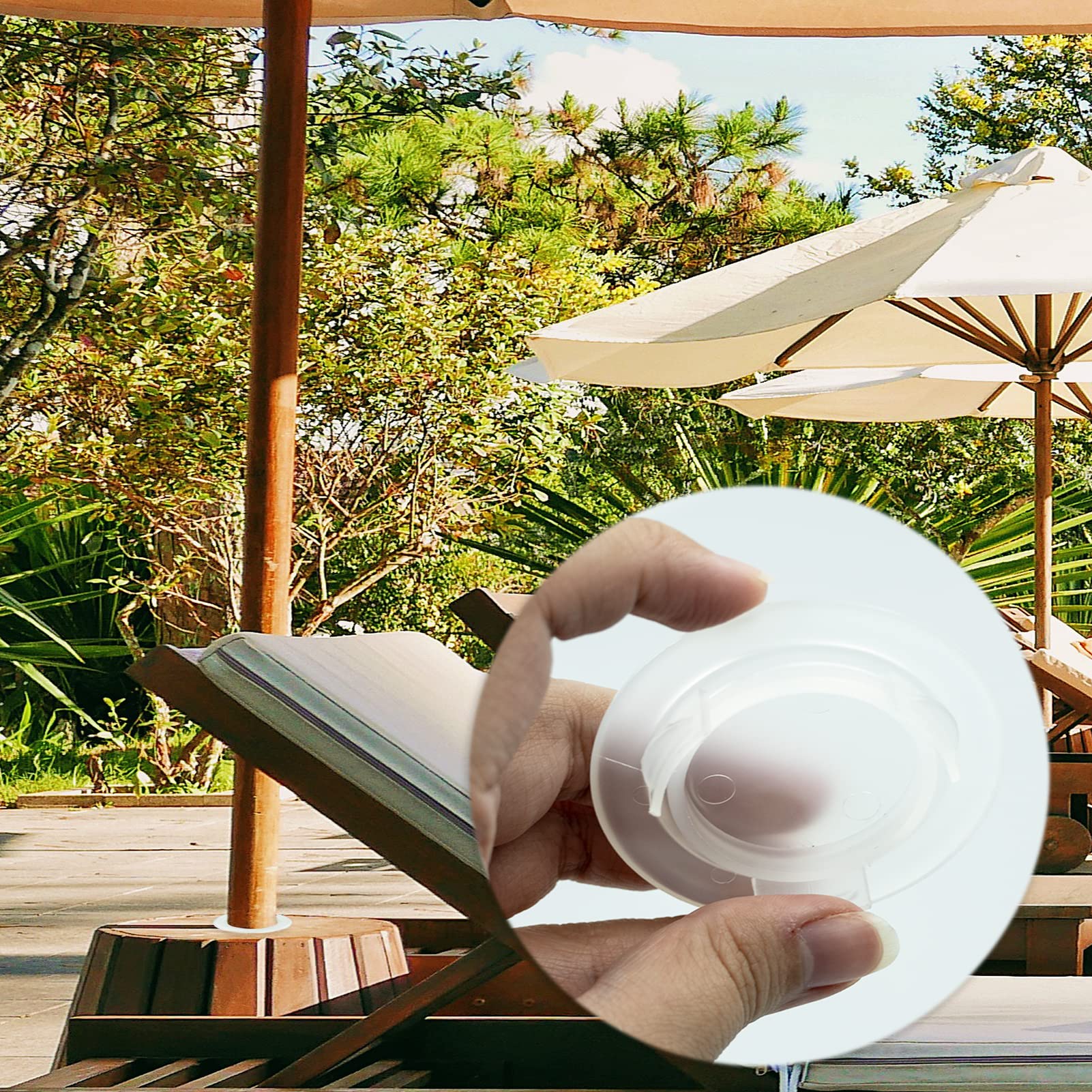 campingtisch mit loch für sonnenschirm SZCXDKJ 2 Stück Tischschirm Ring Kappe Schirmloch Ring Tisch Kunststoff Lochring Tisch 42 mm Innendurchmesser Sonnenschirmloch Tischdecke für Outdoor Terrasse Schirm Stecker velodrom_ss25 Variante::Erwachsene, Gr. 7,5-8,5 (mittel) Adult Scooter Two-wheel Mobility