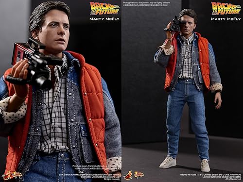 Miniatura 4 de Hot Toys Figura de acción de Back to the Future Marty McFly Movie Masterpieces a escala 16