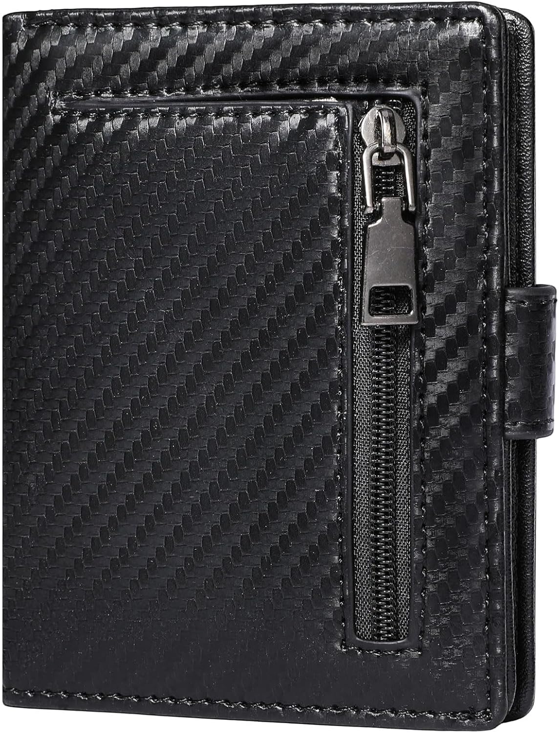 GAEKEAO Vegan Leather Wallet for Men Bifold Slim Men's Wallets with Zipper Change Pocket Card Holder RFID Blocking Purse - Image 8