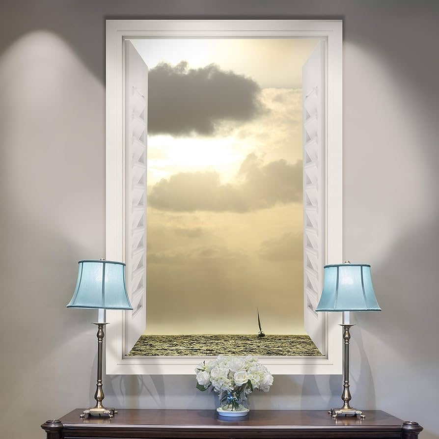 海　原画インテリア　fortune 02 海 原画インテリア fortune 02 小型複製画額 ウォーターフォール