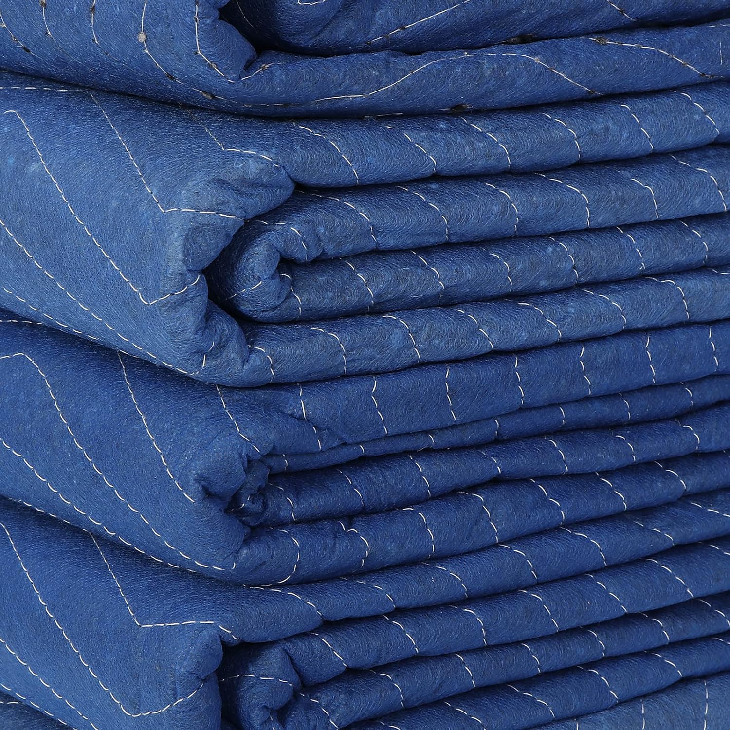 12 Moving Packing Blankets - 80 x 72 Inches (35 lb/dz) Heavy Duty Moving Pads for Protecting Furniture Professional Quilted Shipping Furniture Pads : Tools & Home Improvement