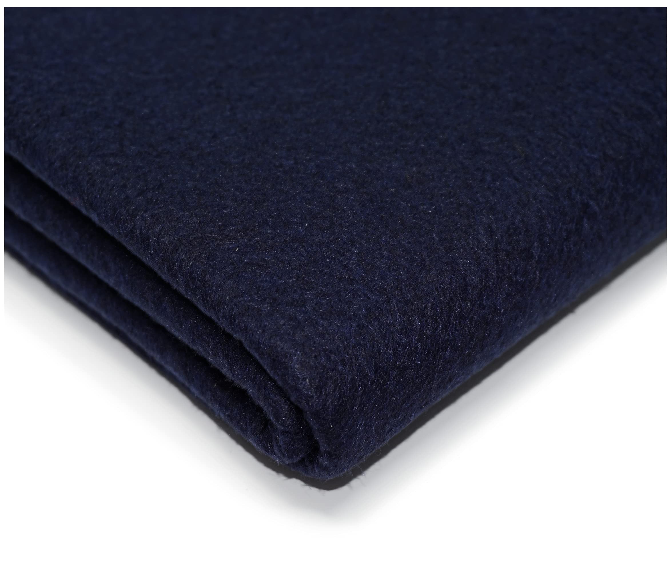 Thefabrictrade Navy "Get Crafting" 100% Acrylic Felt Fabric Perfect For Arts & Crafts, Sewing Material - 150Cm Wide, Available In 30 Vibrant Colours (2X A4 Felt, )