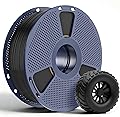 SUNLU TPU Filament 1.75mm, 95A Flexible 3D Printer Filament, Soft TPU 1kg Spool (2.2 lbs), Dimensional Accuracy +/- 0.03mm, Fit Most FDM Printer (Black 1-Pack)