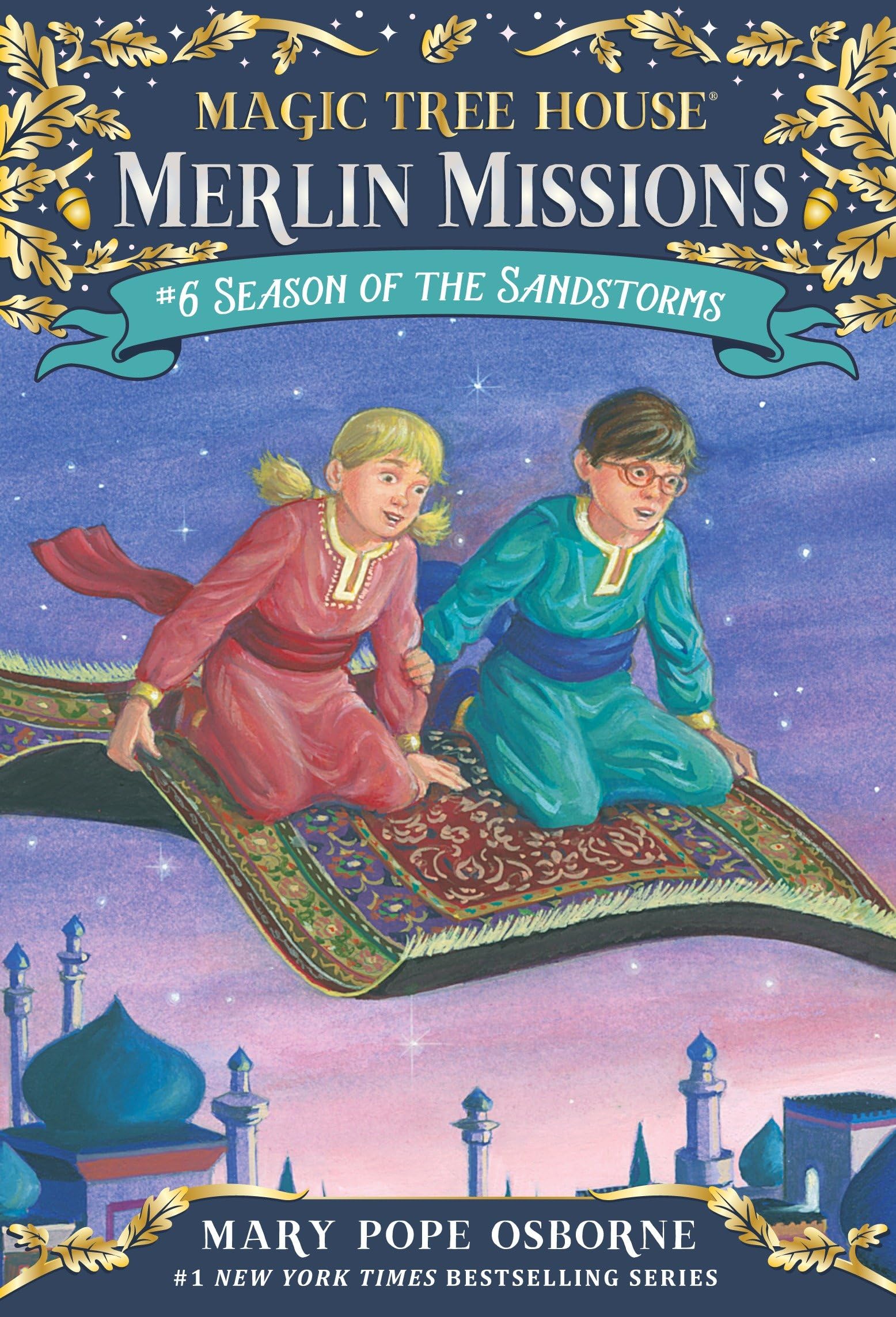 Cover of Season of the Sandstorms (Magic Tree House Merlin Mission)