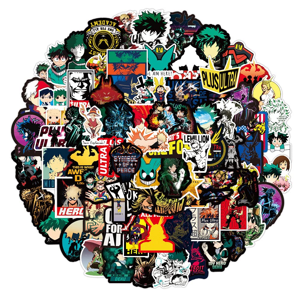 Buy My Hero Academia Sticker 100pcs Cool Anime Stickers for Computers
