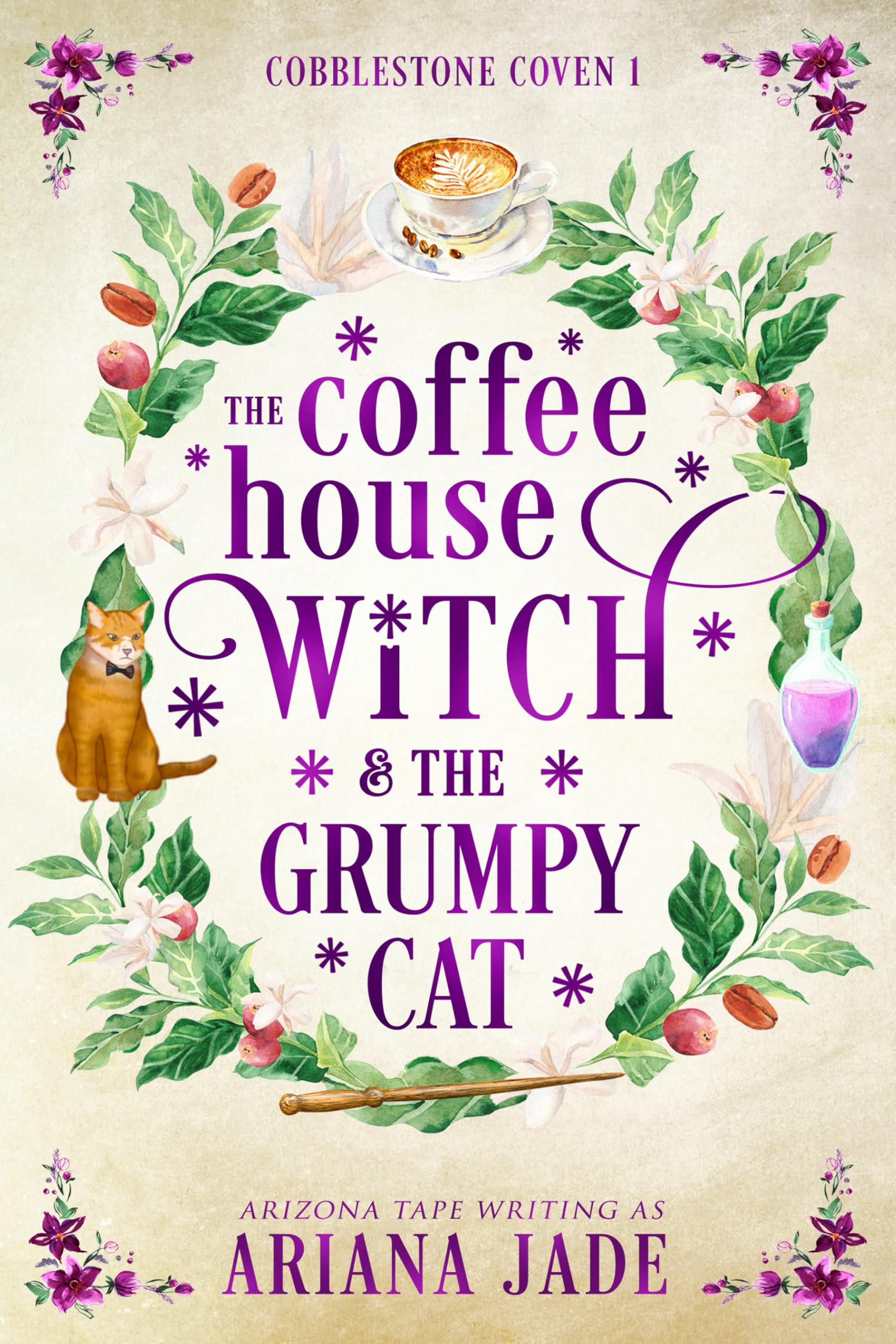 The Coffee House Witch & The Grumpy Cat (The Cobblestone Coven Book 1)