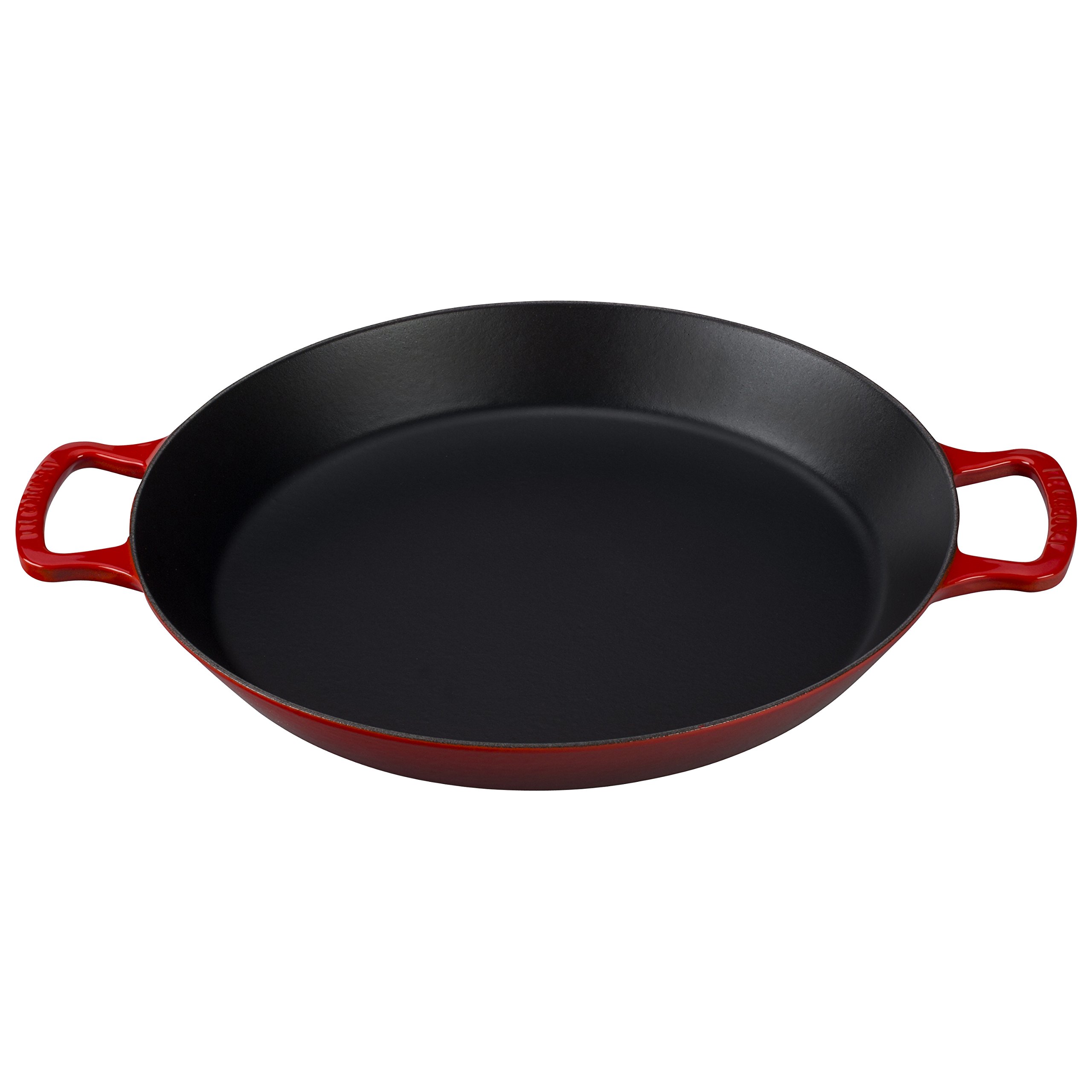 Le Creuset Enameled Cast Iron Paella Pan, 3.25 qt., Cerise