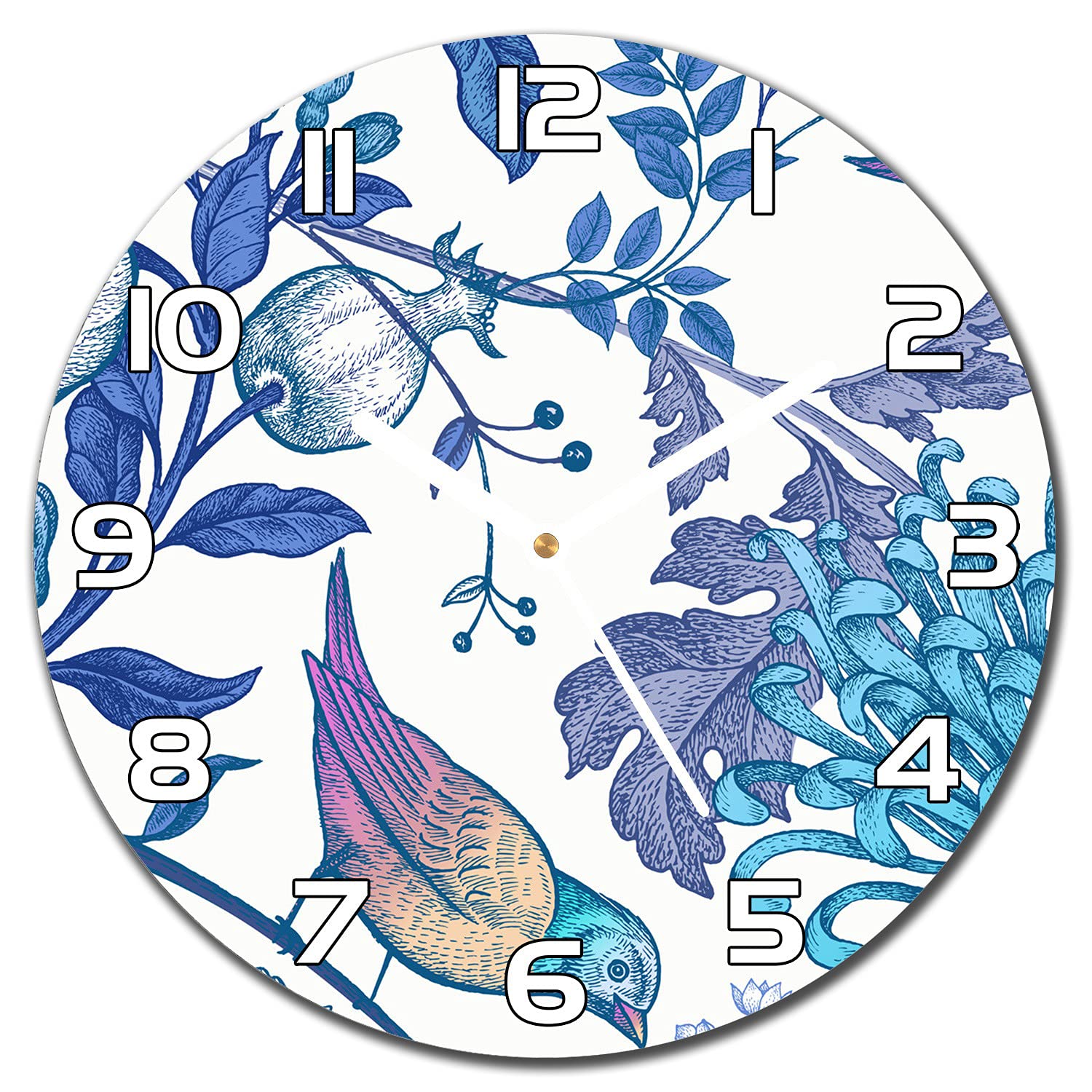 Horloge en verre de sécurité Coloray avec impression haute définition