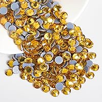 Vista 48 de Beadsland Hotfix - 2880 diamantes de imitación de cristal con parte trasera plana para manualidades, ropa, decoraciones de bricolaje, cristal AB