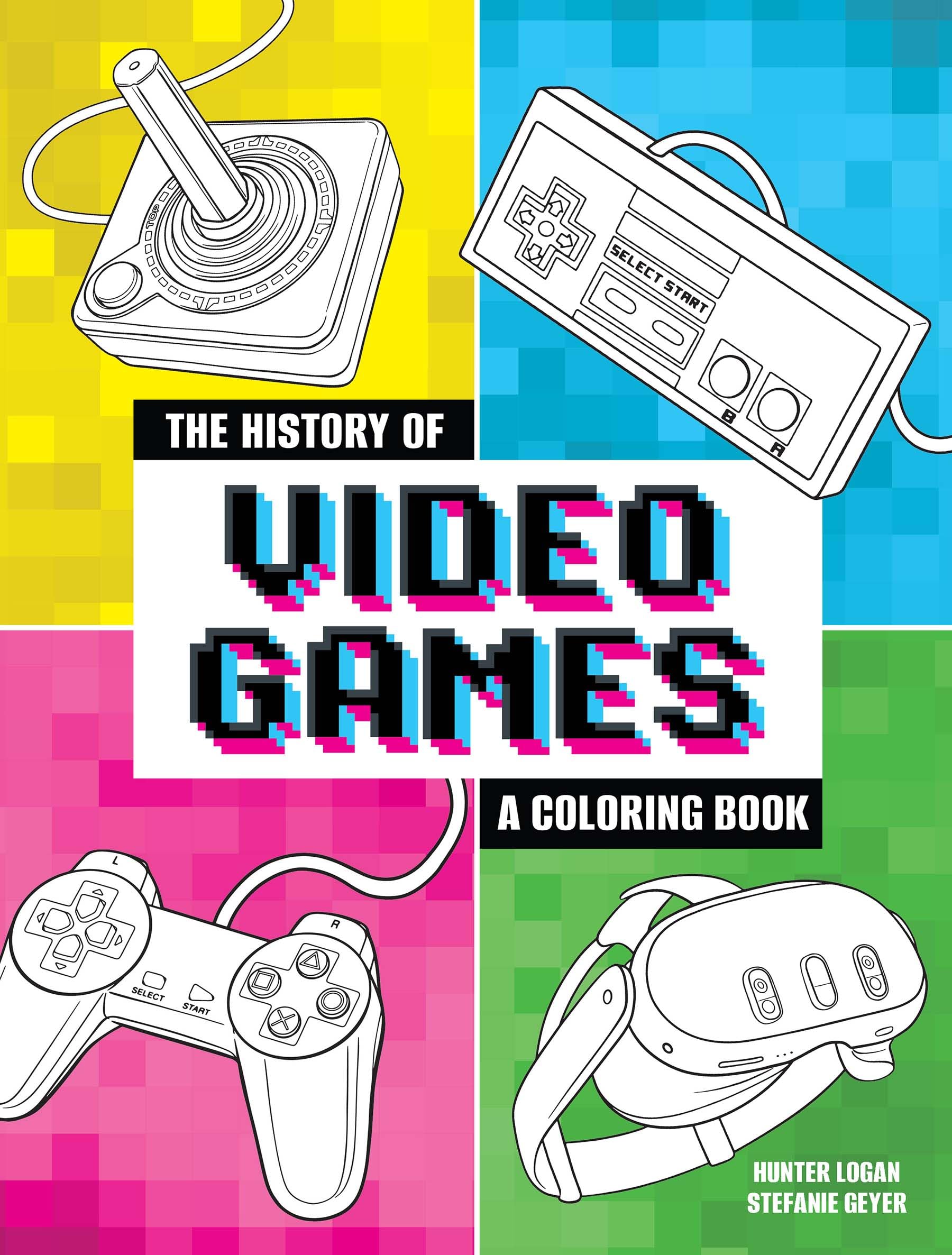The History of Video Games: A Coloring Book (Dover Kids Coloring Books)