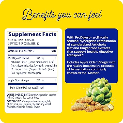 Miniatura 8 de Enzymedica, Motilidad intestinal, soporte de transporte digestivo, 30 unidades