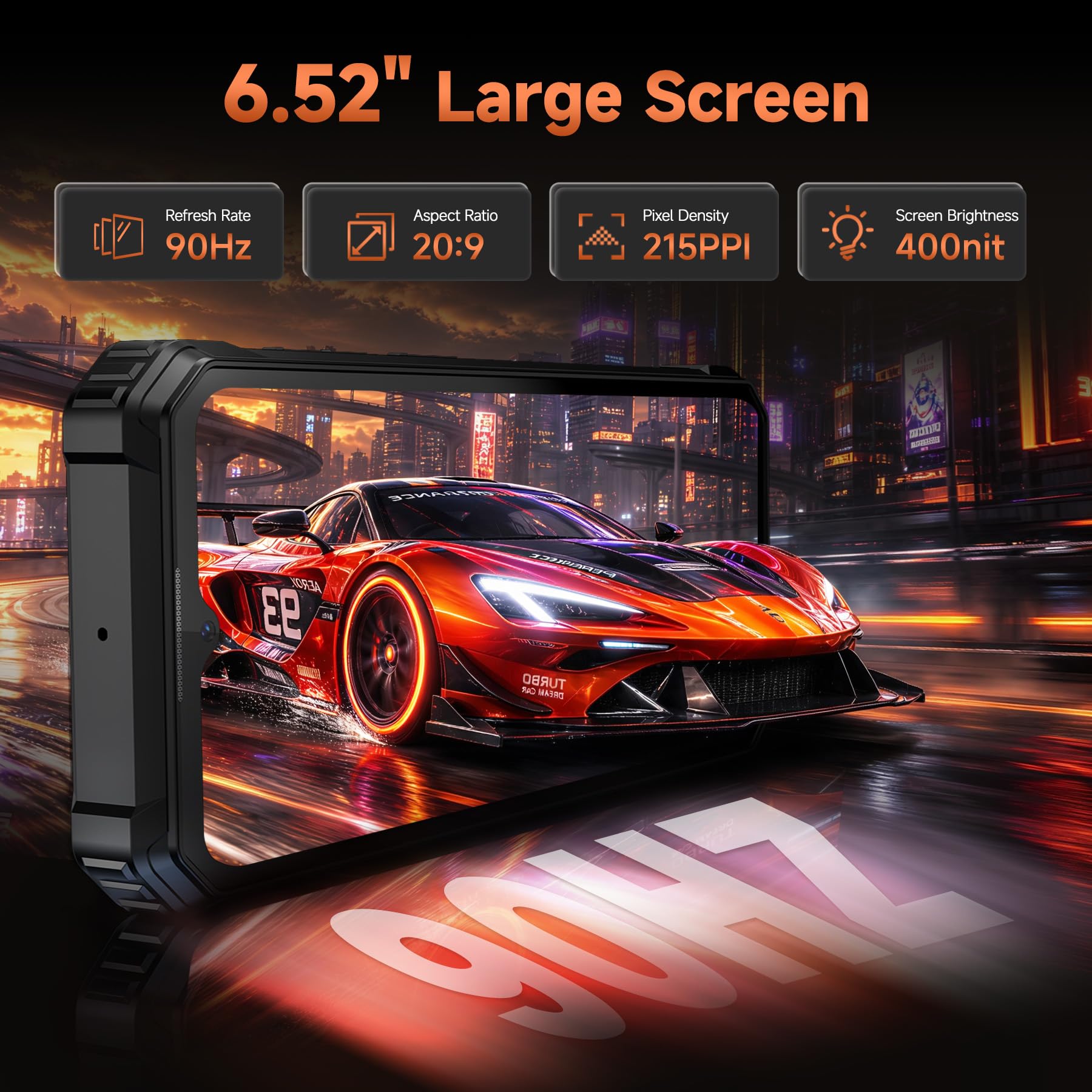 G7 Rugged Smartphone Android 16-24(8+16) GB+256GB/1TB Rugged Phone