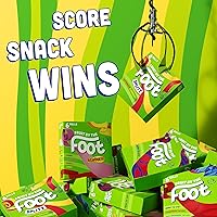 Vista 8 de Fruit By The Foot Snacks con sabor a frutas, teñido anudado de bayas y teñido anudado de fresa, paquete familiar, 18 rollos, 13.5 onzas