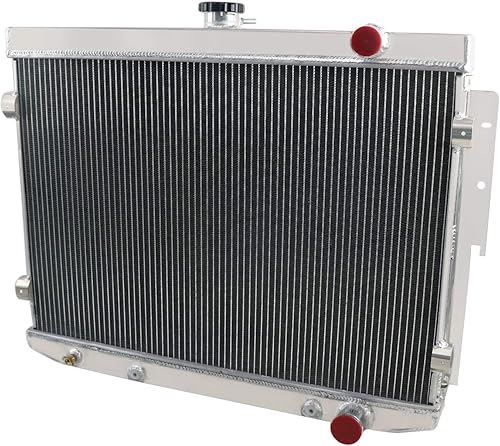 Miniatura 2 de Radiador de 4 filas compatible con Dodge Charger Plymouth Sebring Chrysler Newport V8 6.6L 1973-1978